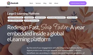 Preview of the Large E-Learning Platform Case Study