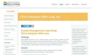 Preview of the China Adoption With Love, Inc Case Study