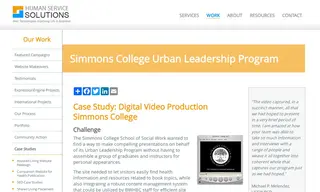 Preview of the The Simmons College School Case Study