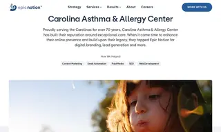 Preview of the Carolina Asthma & Allergy Case Study