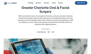 Preview of the Greater Charlotte Oral & Facial Surgery Case Study