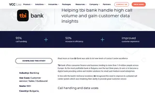 Preview of the TBI Bank Case Study