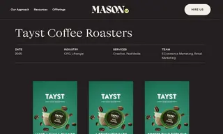 Preview of the Tayst Coffee Roasters Case Study