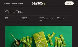 Preview of the Cusa Tea Case Study