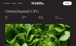 Preview of the CPG Case Study