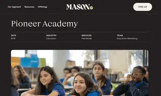 Preview of the Pioneer Academy Case Study