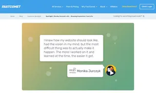 Preview of the Iammonsie.com Case Study
