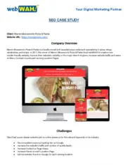Preview of the Marvin Mozzeroni's Pizza & Pasta Case Study