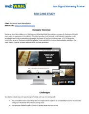 Preview of the Rochester Mold Remediation Case Study