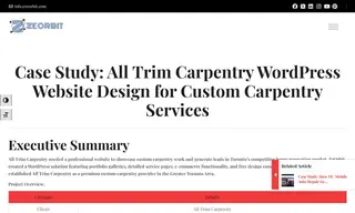 Preview of the All Trim Carpentry Case Study
