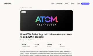 Preview of the ATOM Technology Case Study