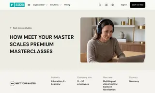 Preview of the Meet Your Master Case Study