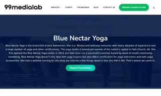 Preview of the Blue Nectar Yoga Case Study