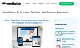Preview of the Smart Solutions Dental Implants Case Study