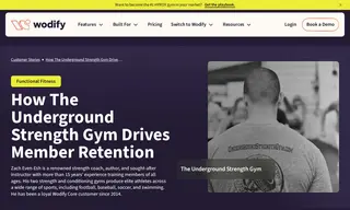 Preview of the Underground Strength Gym Case Study