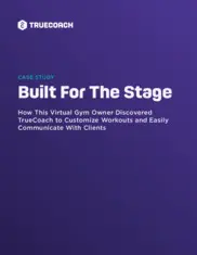 Preview of the Built For The Stage Case Study
