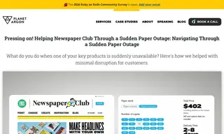Preview of the Newspaper Club Case Study