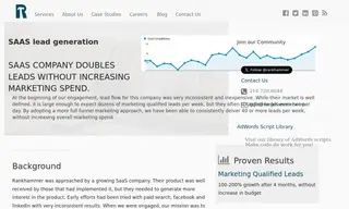 Preview of the Growing SaaS Company Case Study