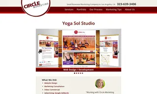 Preview of the Yoga Sol Studio Case Study