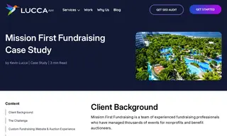 Preview of the Mission First Fundraising Case Study