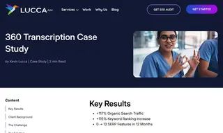 Preview of the 360 Transcription Case Study
