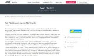 Preview of the TaxAssist Accountants (Northwich) Case Study