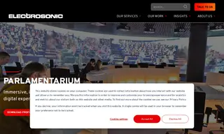 Preview of the Parlamentarium (visitor Center for the European Parliament) Case Study