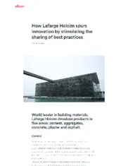 Preview of the Holcim Case Study