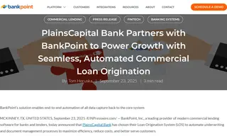 Preview of the PlainsCapital Bank Case Study
