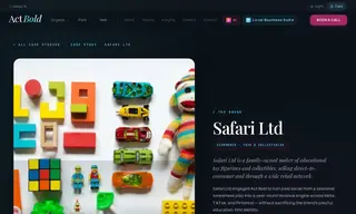 Preview of the Safari Ltd Case Study