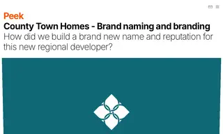 Preview of the County Town Homes Case Study