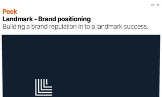 Preview of the Landmark Case Study