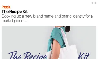 Preview of the The Recipe Kit Case Study