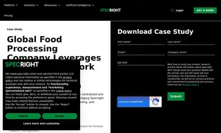 Preview of the Global Food Processing Company Case Study