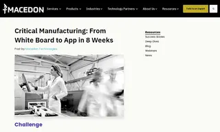 Preview of the MaxUS Operations Case Study