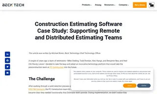 Preview of the PC Construction Case Study