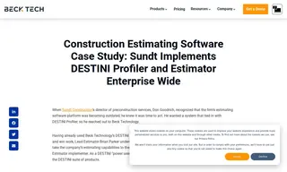 Preview of the Sundt Construction Case Study