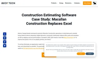 Preview of the Macallan Construction Case Study