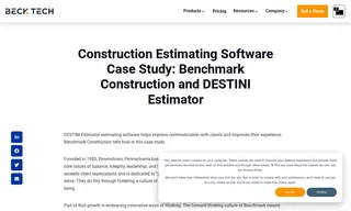 Preview of the Benchmark Construction Case Study