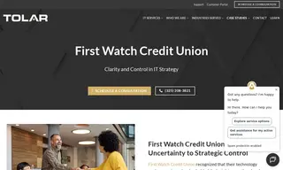 Preview of the First Watch Credit Union Case Study