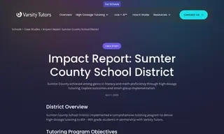 Preview of the Sumter County School District Case Study