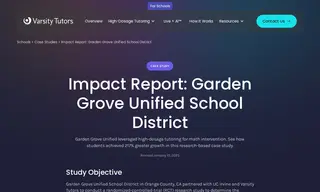 Preview of the Garden Grove Unified School District Case Study