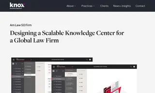 Preview of the Am Law 50 Firm Case Study