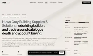 Preview of the Huws Gray Building Supplies & Solutions Case Study