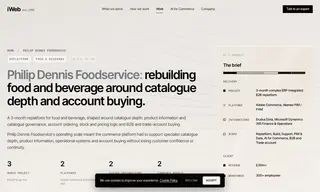 Preview of the Philip Dennis Foodservice Case Study