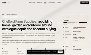 Preview of the Chelford Farm Supplies Case Study