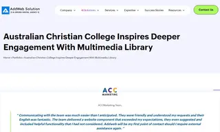 Preview of the Australian Christian College Case Study