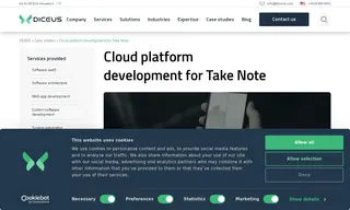 Preview of the Take Note Case Study