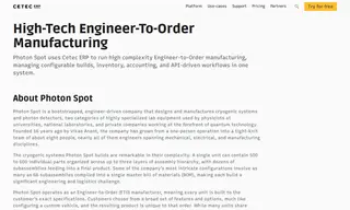Preview of the Photon Spot Case Study