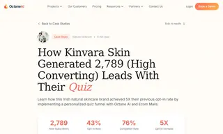 Preview of the Kinvara Skincare Case Study